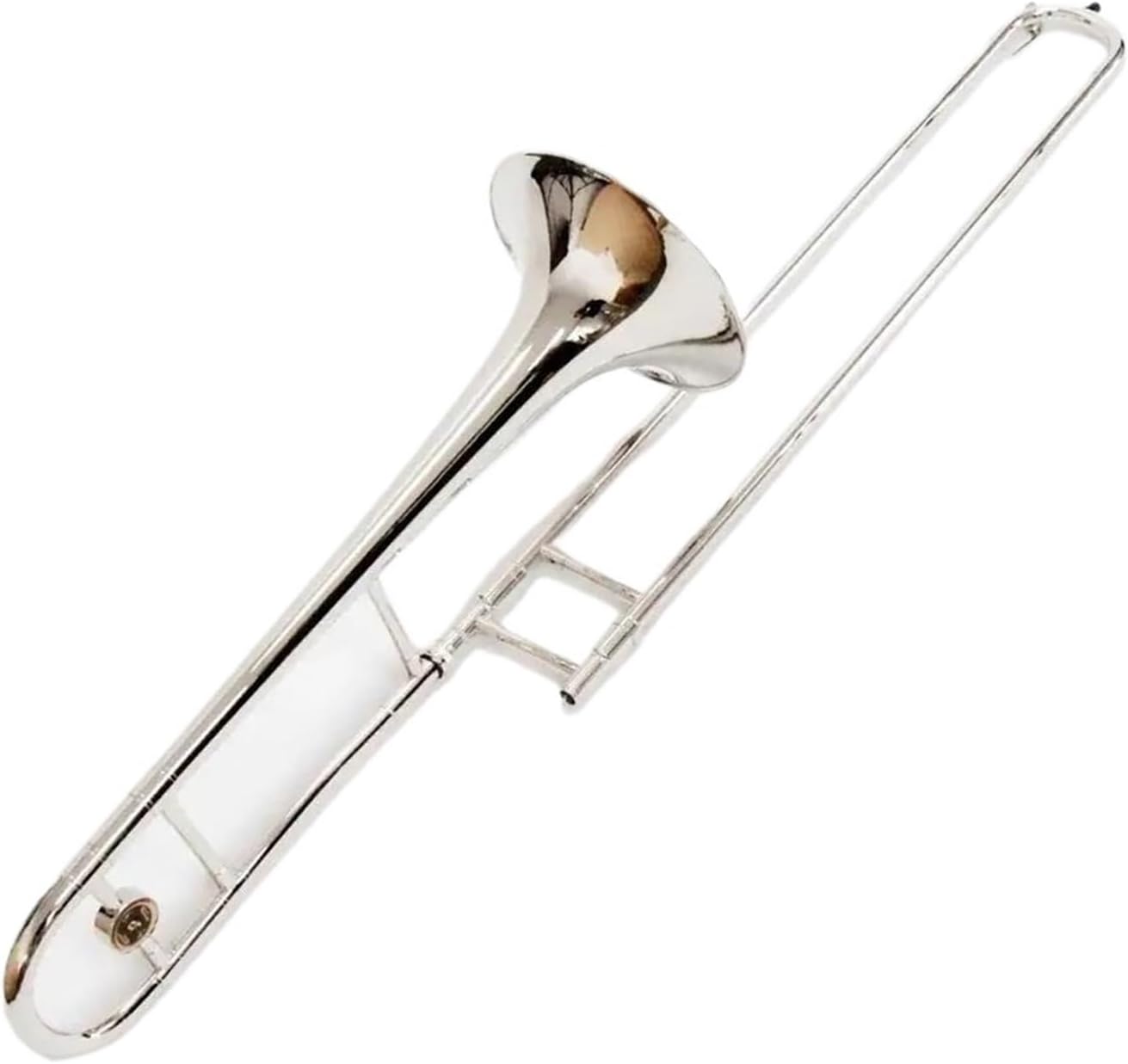 Professionals euphonium Beginner Nickel Tenor Trombone Brass Instrument Nickel Plated Tenor Trombone