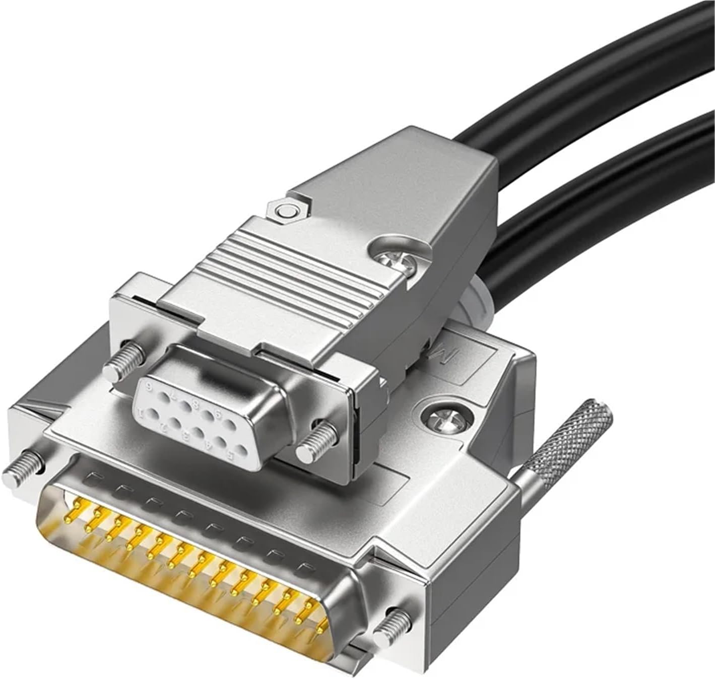 DB9 to DB25 Cable RS232 Female DB9 to DB25 Pin Male Adapter Computer Accessories Cable Serial to Parallel Line DB9/DB25(20m)