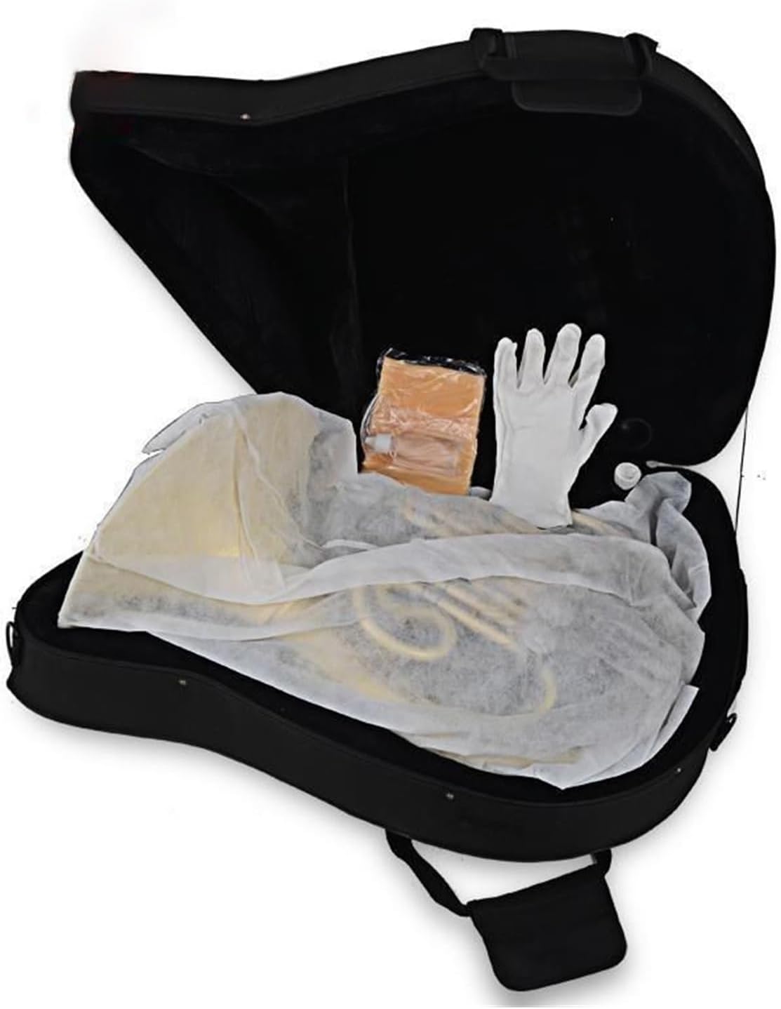 4 Key French Horn French Horn Instrument B Flat Beginner Playing Four Key Single Row Lacquer Gold