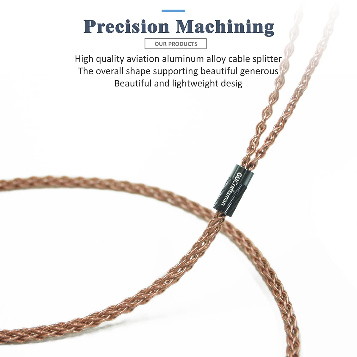 6N Single Crystal Copper Upgrade Headphones Cables 4Pin XLR/4.4mm/2.5mm Balanced Cables for Meze 99 Classics 99 Neo 99 Noir (4Pin XLR Balanced Plug)