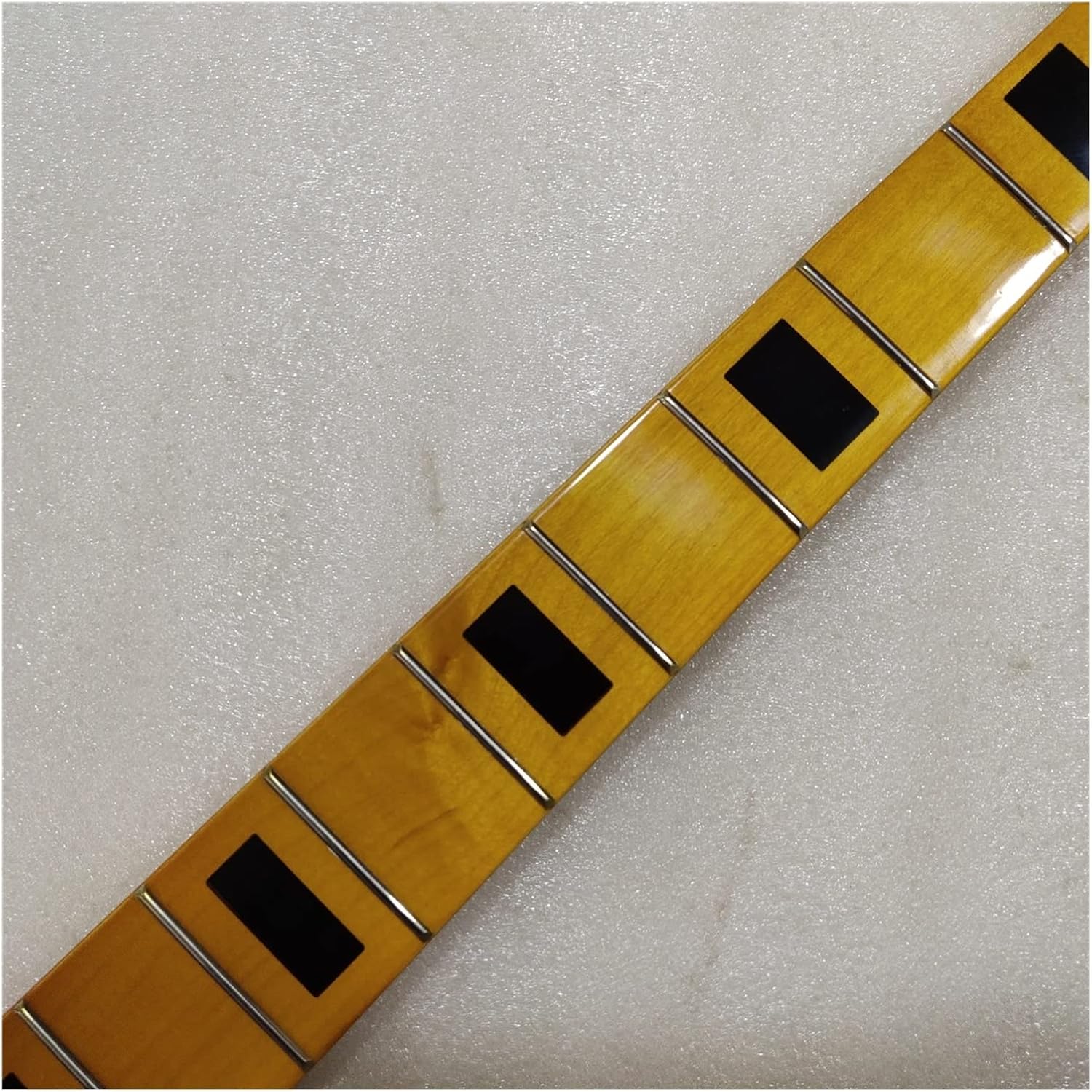 Maple 20 Frets for TL Bass Guitar Neck Part 4 String Maple Fingerboard Bass Neck Yellow Electric Guitar Neck