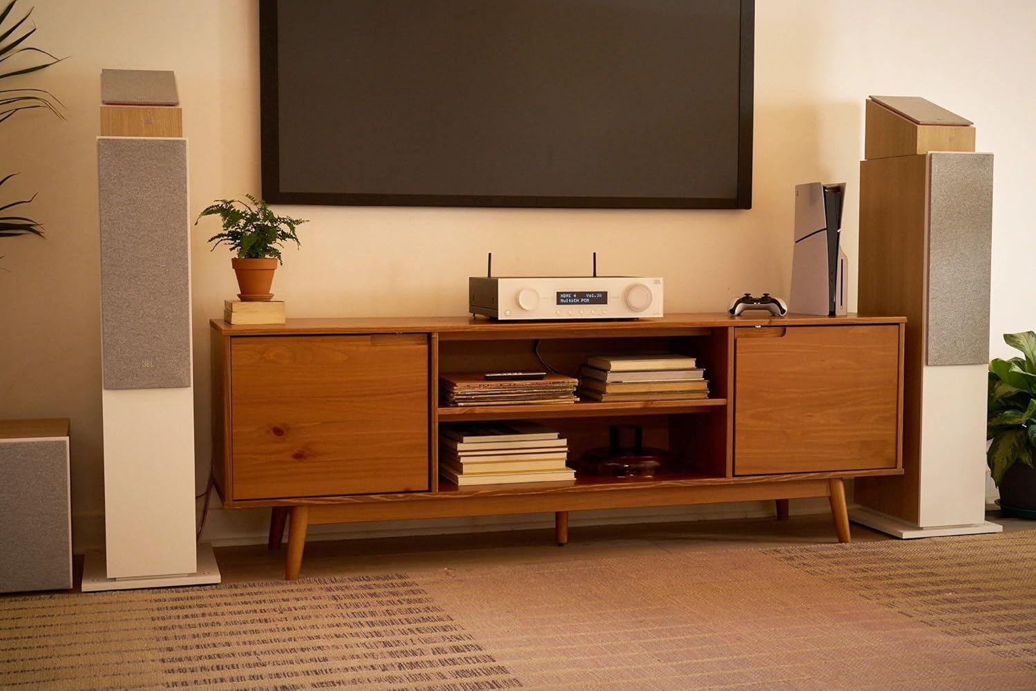 JBL Stage 2 260F 2 Way Dual 6.5 Inch Floorstanding Loudspeaker - Each (Latte)