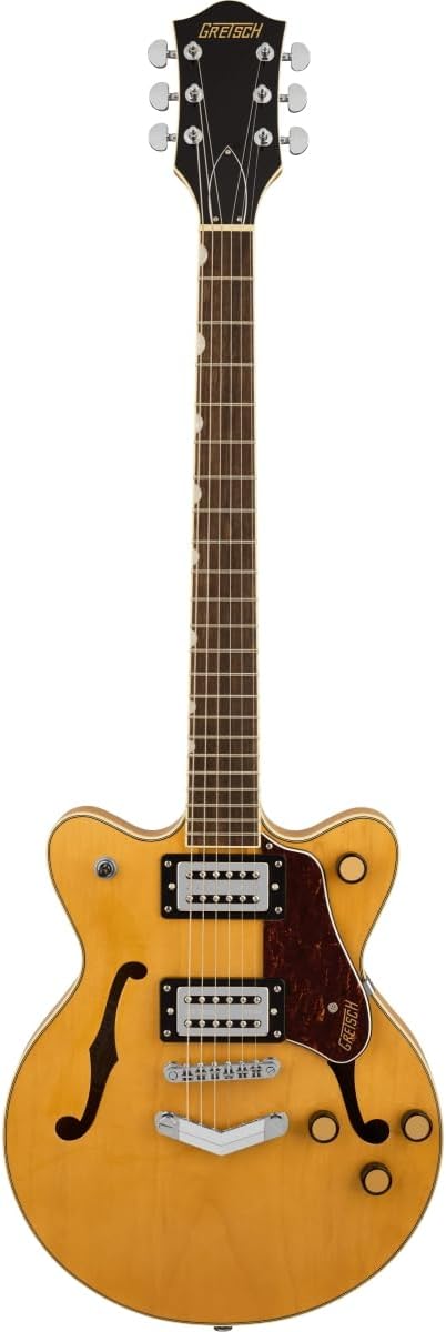 Gretsch G2655 Streamliner Center Block Jr. Double-Cut Electric Guitar - Village Amber