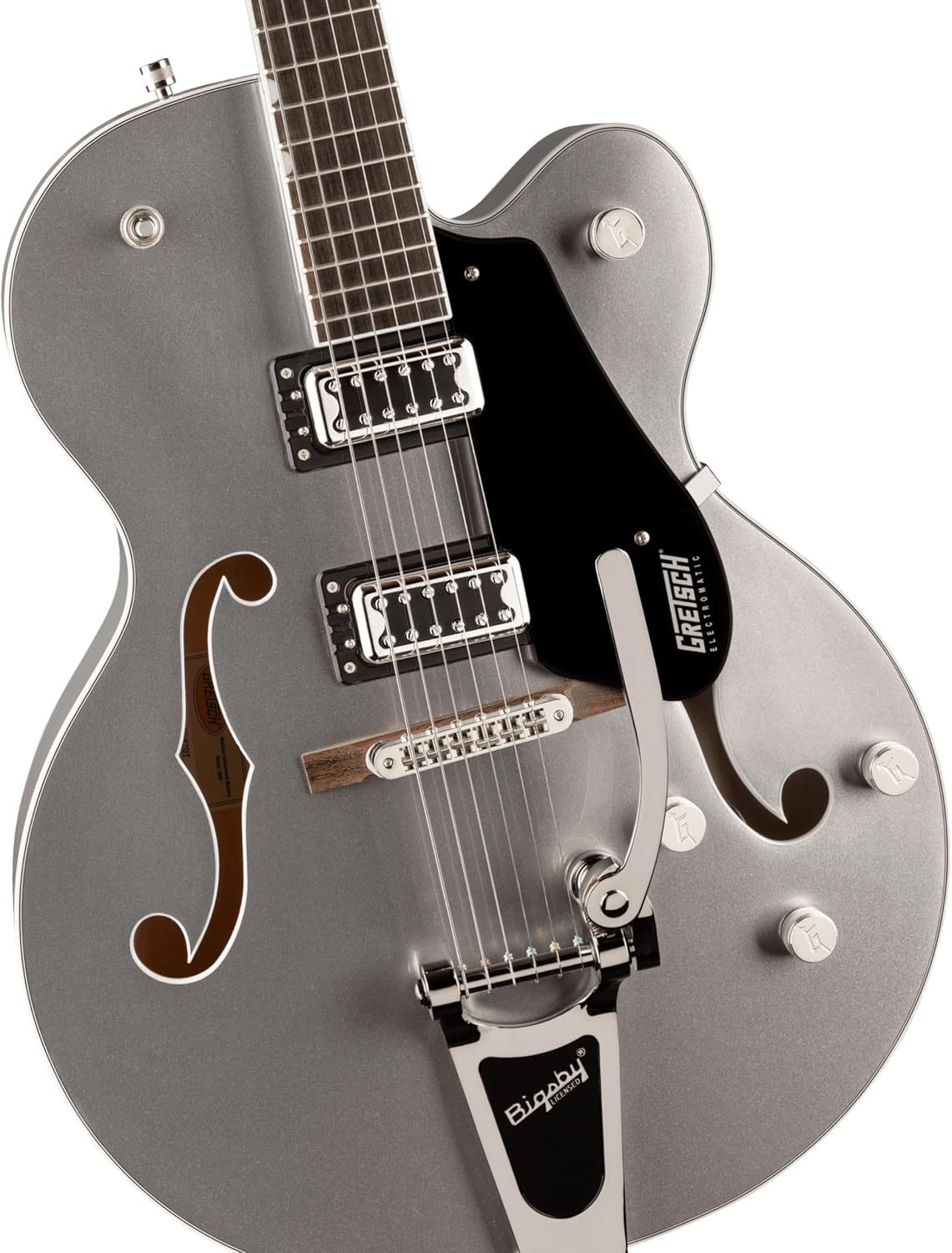 Gretsch G5420T Electromatic Classic Hollowbody Single-cut Electric Guitar with Bigsby - Airline Silver