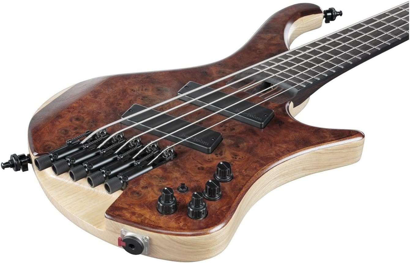 Ibanez Bass Workshop EHB1265MS 5-string Bass Guitar - Natural Mocha Low Gloss