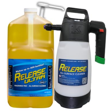 Release Cleaner + Foamer Kit (1 Gallon) - Multi-Purpose All-Surface Cleaner