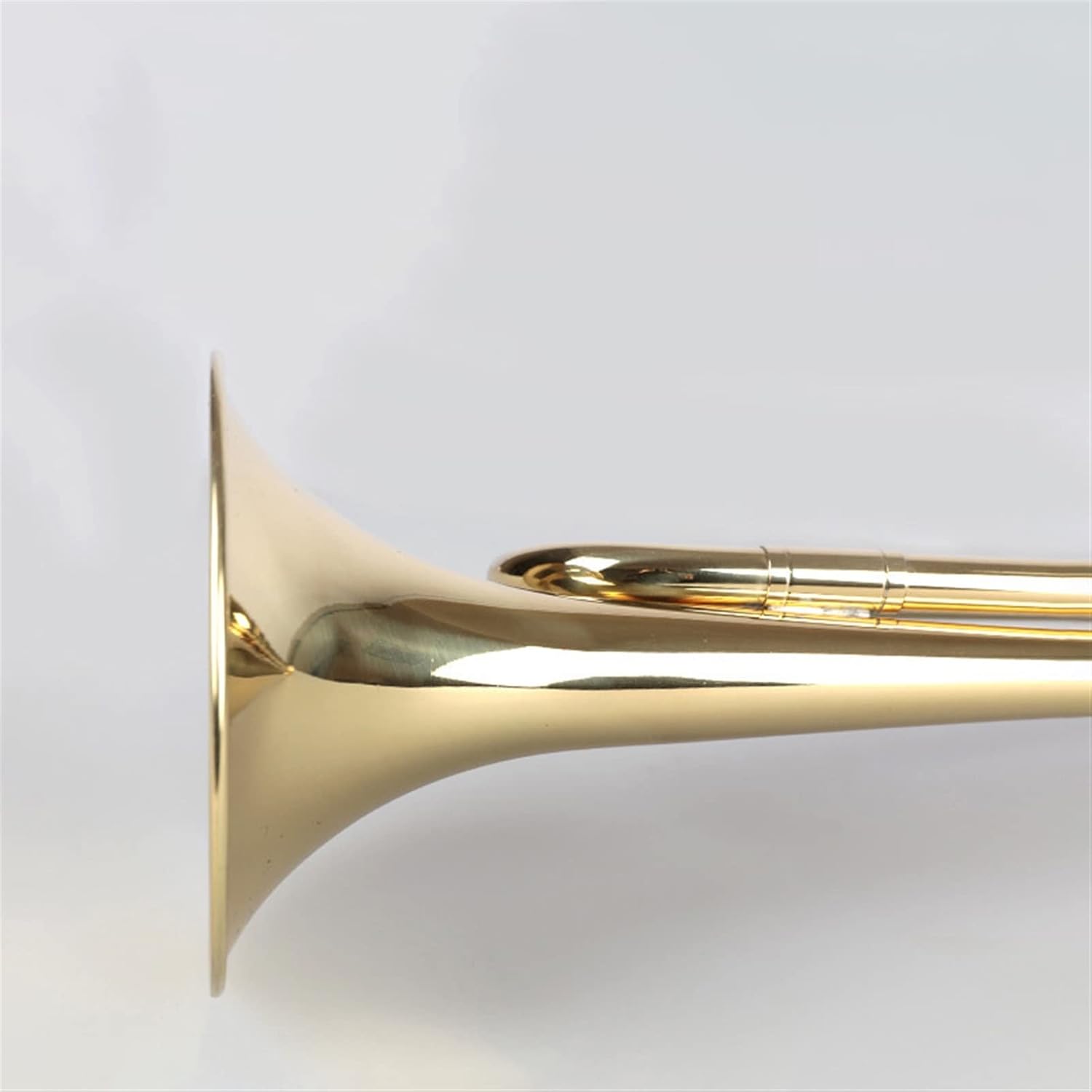 TSTS Horn Battle Trumpet Brass Musical Instrument School Band Cavalry Beginner Military Orchestra Bugle Brass Instrument Bugle Trumpet