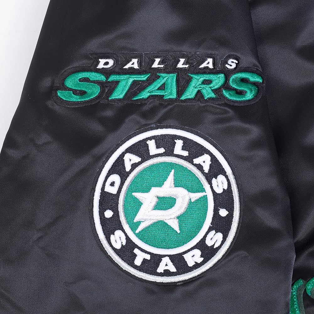 Pro Standard Mens NHL Old English Satin Jacket