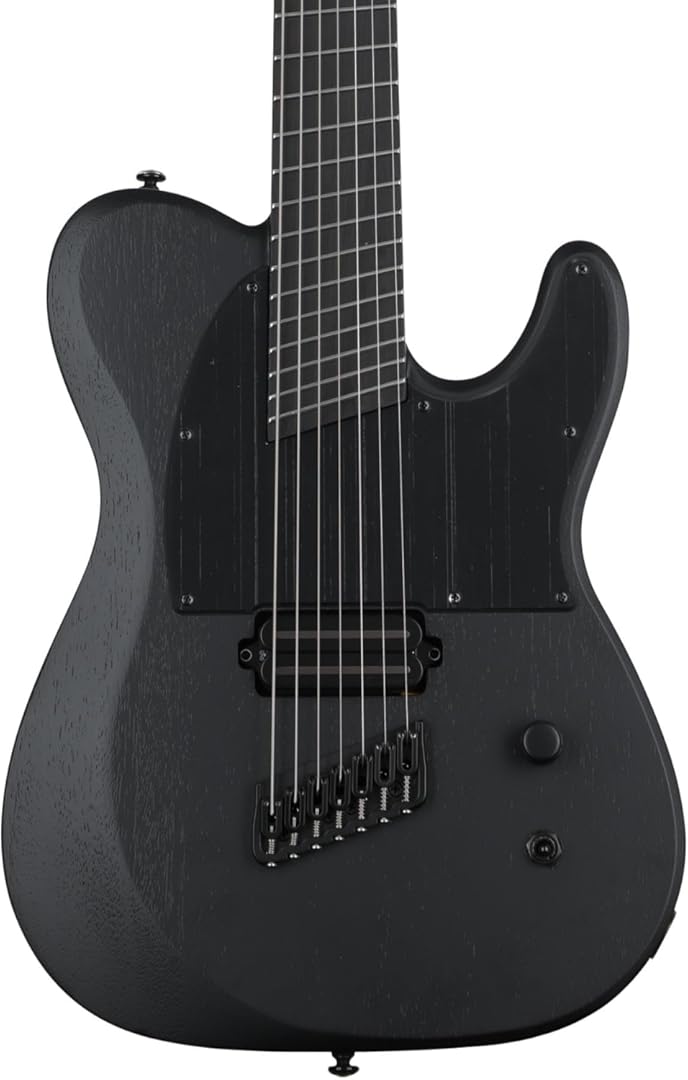Schecter PT-7 MS Black Ops Electric Guitar - Black