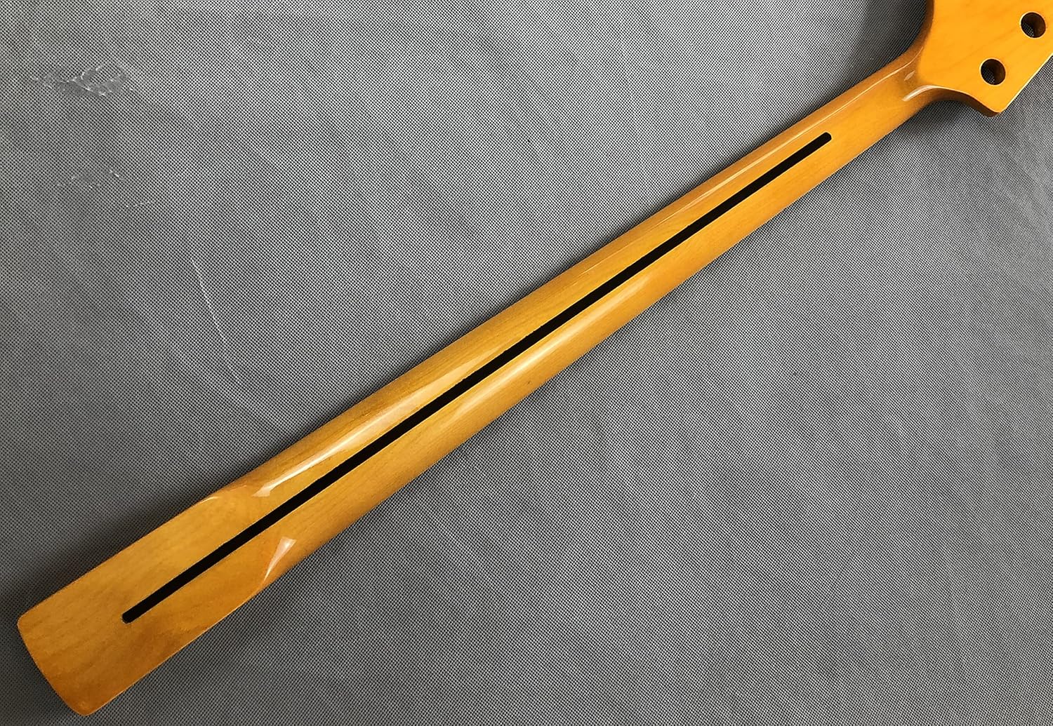 4 String Electric guitar bass neck Maple20fret 34inch Rosewood fingerboard Yellow gloss DIY