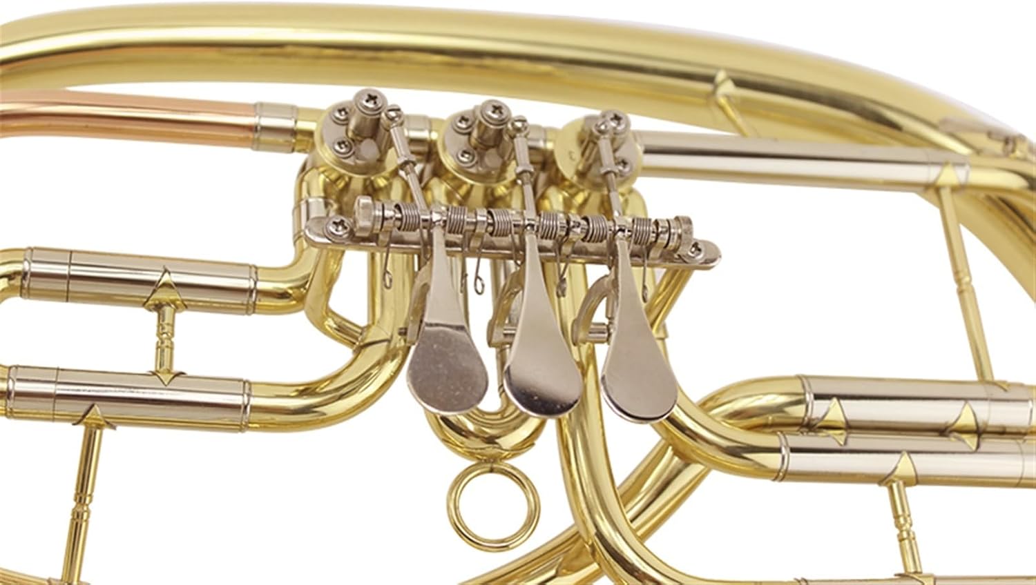 Beginner euphonium B Flat Three-key Alto Horn Brass Phosphor Bronze
