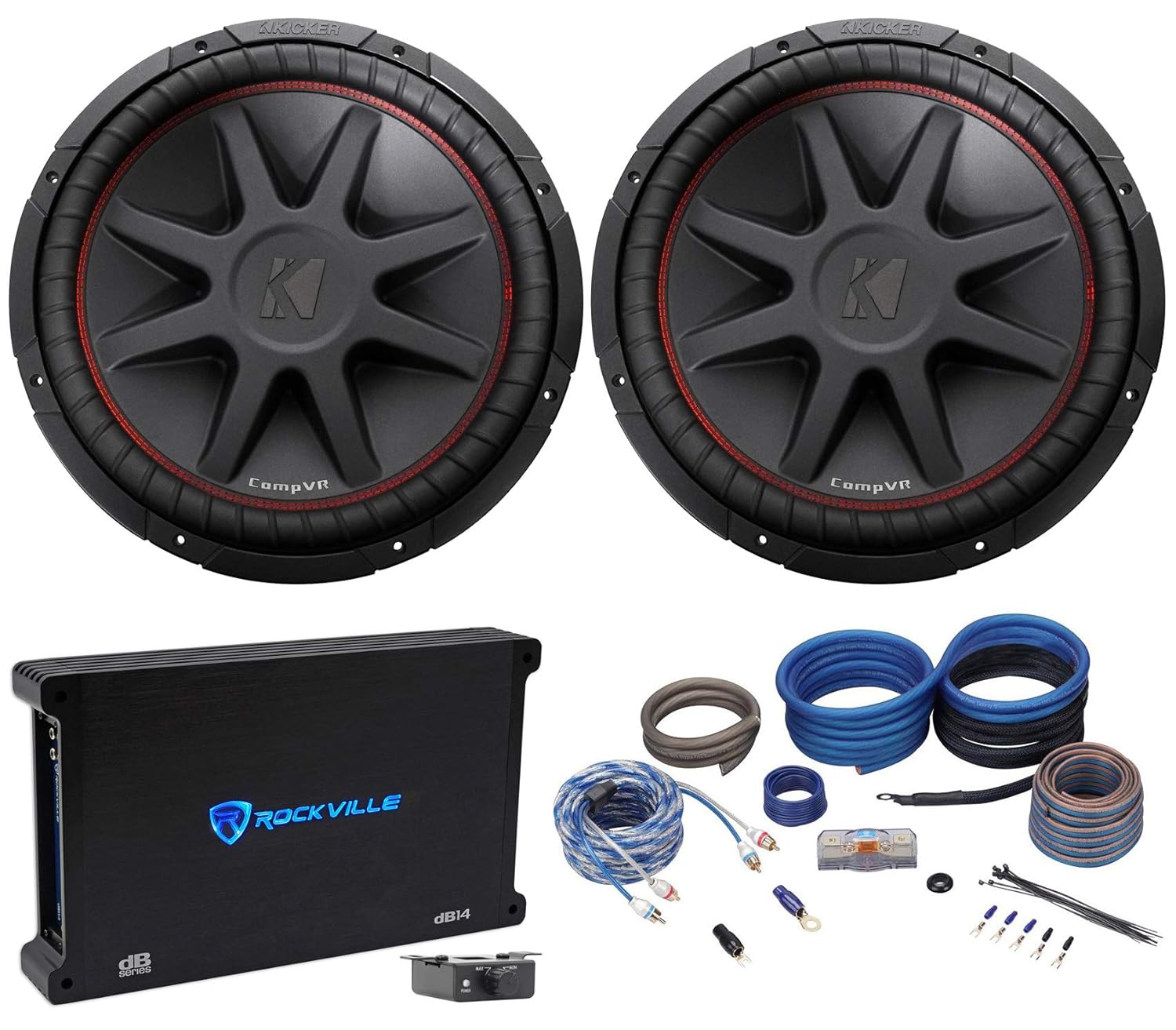 (2) Kicker 43CVR152 COMPVR 15