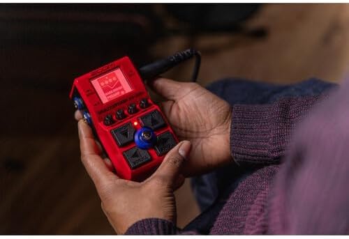 Zoom MS-60B+ MultiStomp Multi-FX Bass Pedal Bundle With MDR-7506 Professional Stereo Headphones + Cleaning Cloth + 4x AA Batteries + Charger + Balanced Interconnect 1/4 inch TRS to Same Cable