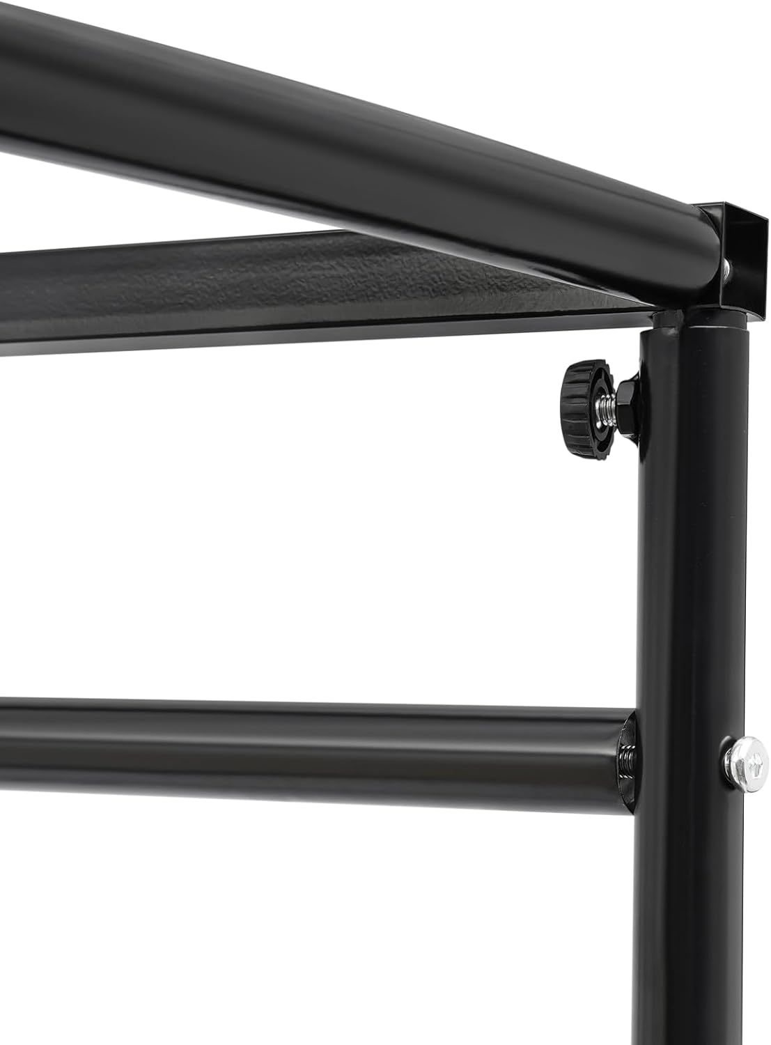 Clothing Store Fitting Room with Shading Curtain, C-Shaped Wall Corner Changing Room for Boutique Mall Office, Portable Temporary Mobile Privacy Protection Dressing Room Divider for Outdoor (Black)