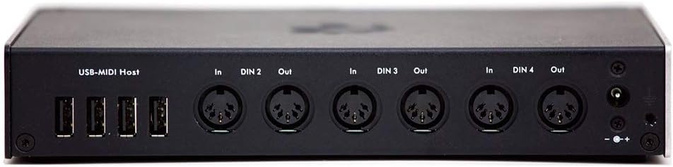 iConnectivity mioXM USB MIDI Interface with 2x MIDI Cable Male to Male Cable 10' Bundle