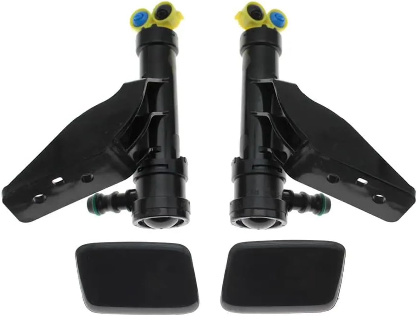 Headlamp Sprayer Nozzle Compatible with Genesis G80 5.0 Sedan 2017 Front Bumper Headlight Headlamp Wahser Sparyer Nozzle Pump Cylinder 98681-B1000 98672-B1000