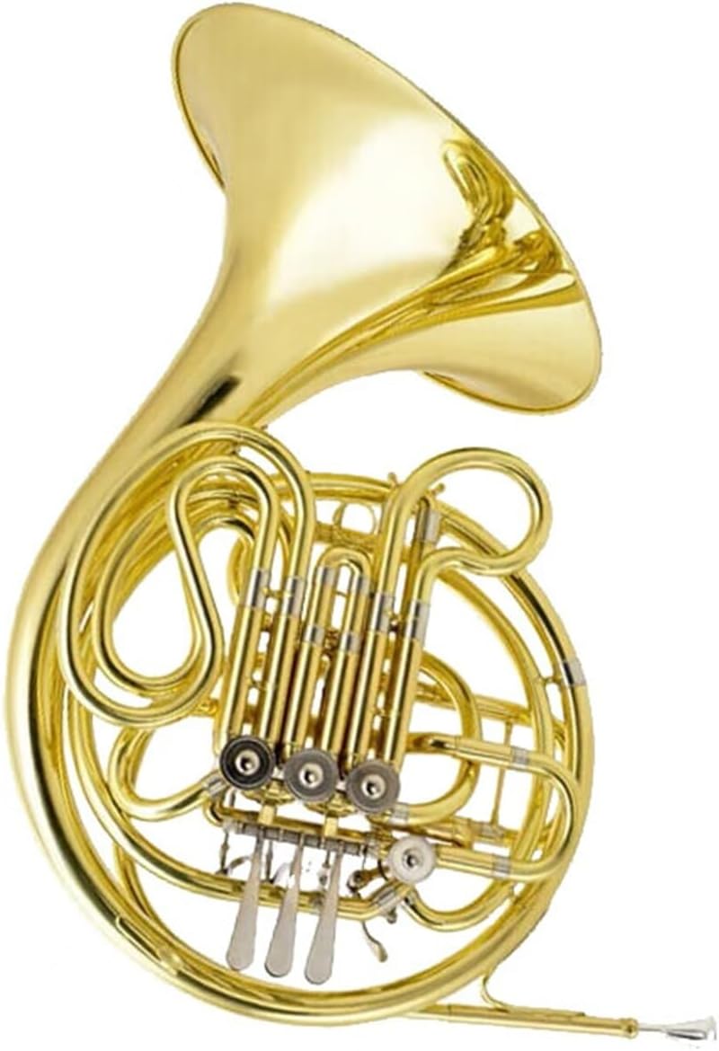 French Horn 4 key double row B flat suitable for adult beginners to play professionally