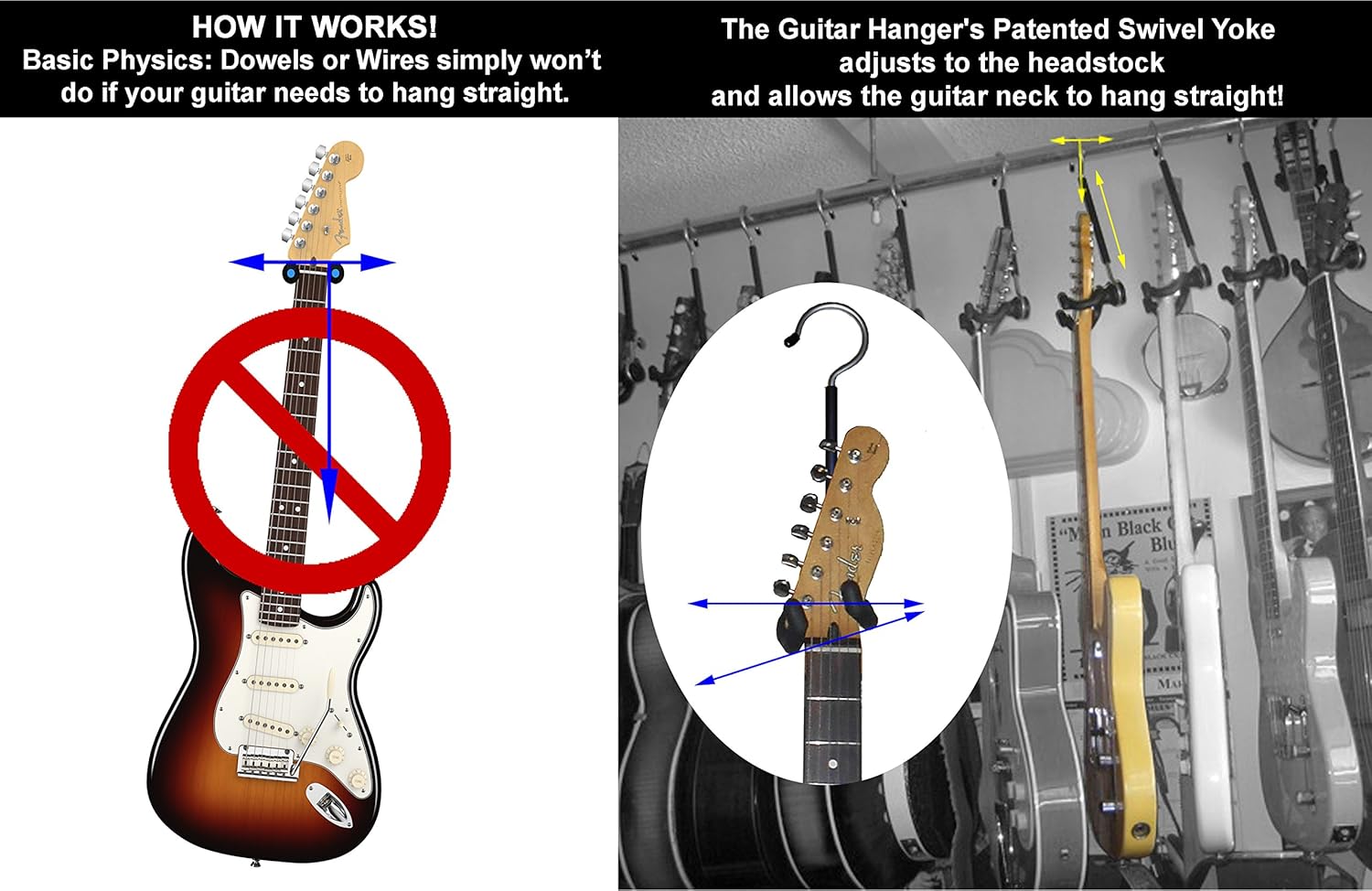 The Guitar Hanger -1001, Original Closet