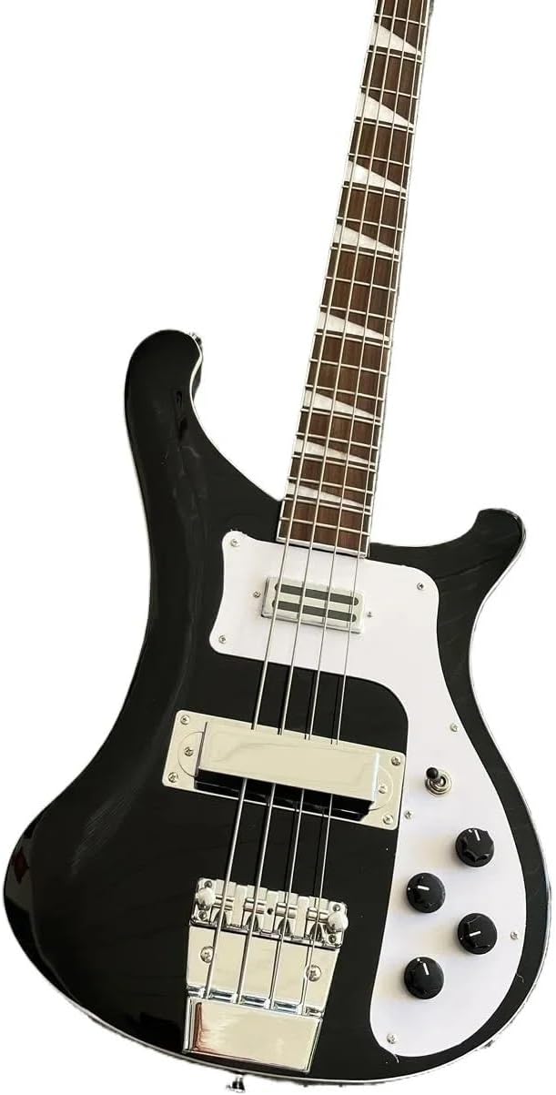 4-String Electric Bass Guitar-Neck-Through, Solid Mahogany Body, Rosewood Fretboard, 22 Frets(A)