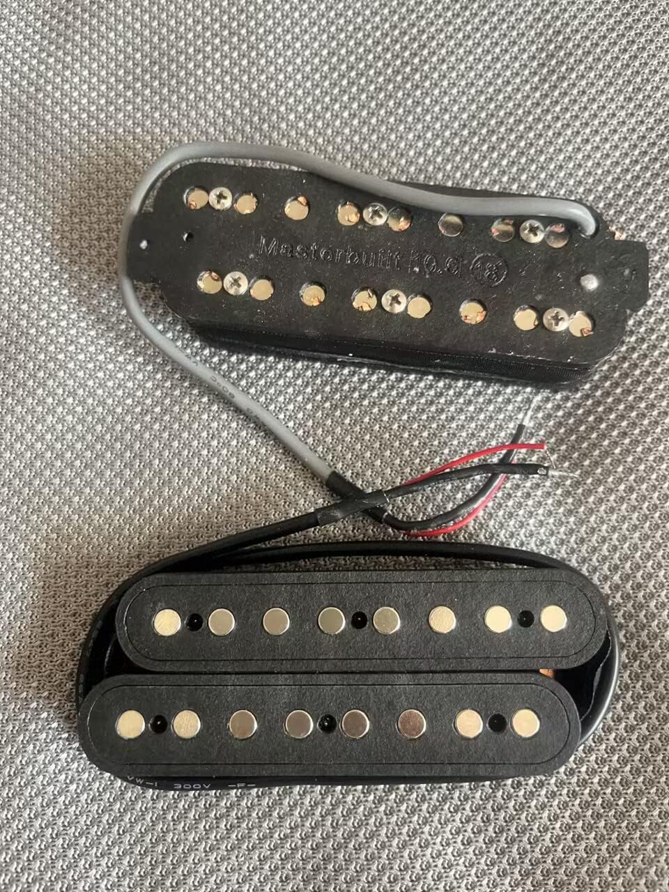 8 String Fanned Guitar Pickups Humbucker Alnico V Magnet Pickups German 99.8% Nickel-plated Copper Wire Fit for 8 String Electric Guitar