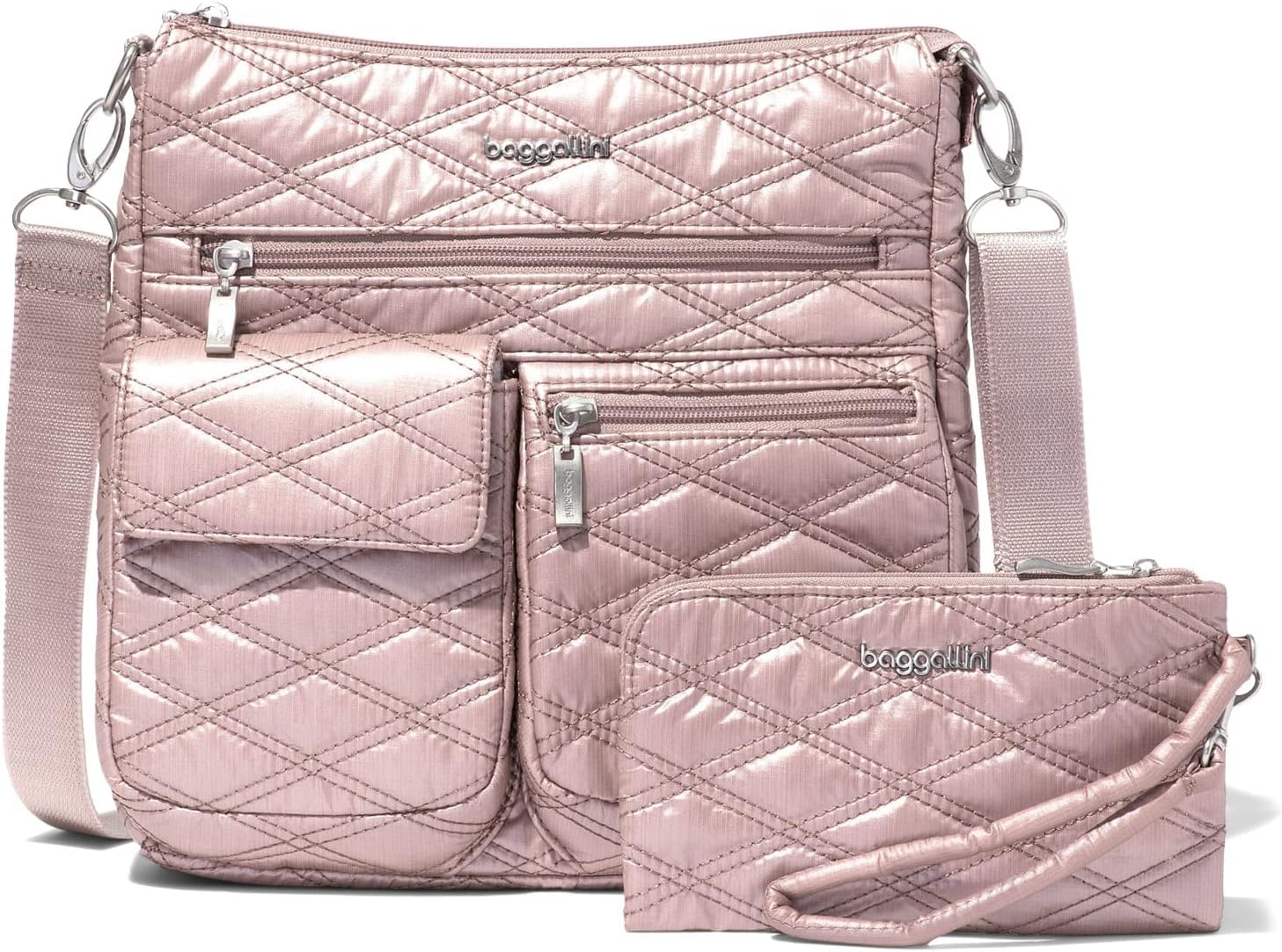 Baggallini womens Modern Everywhere Slim Crossbody