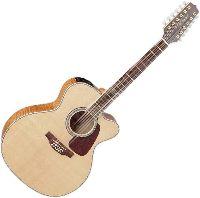 Takamine GJ72CE-12NAT Jumbo Cutaway 12-String Acoustic-Electric Guitar