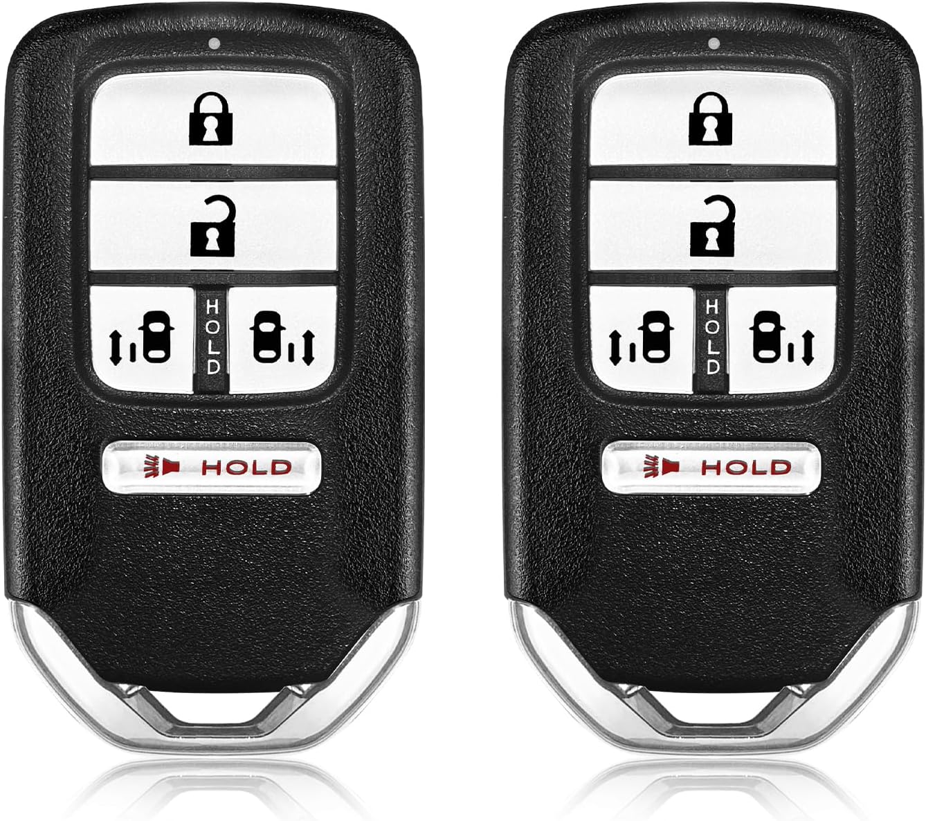 Car Key Fob Remote Keyless Entry Control KR5V1X 313.8MHz 5 Button Replacement for 2014-2017 Honda Odyssey EX SE - 2 Pack