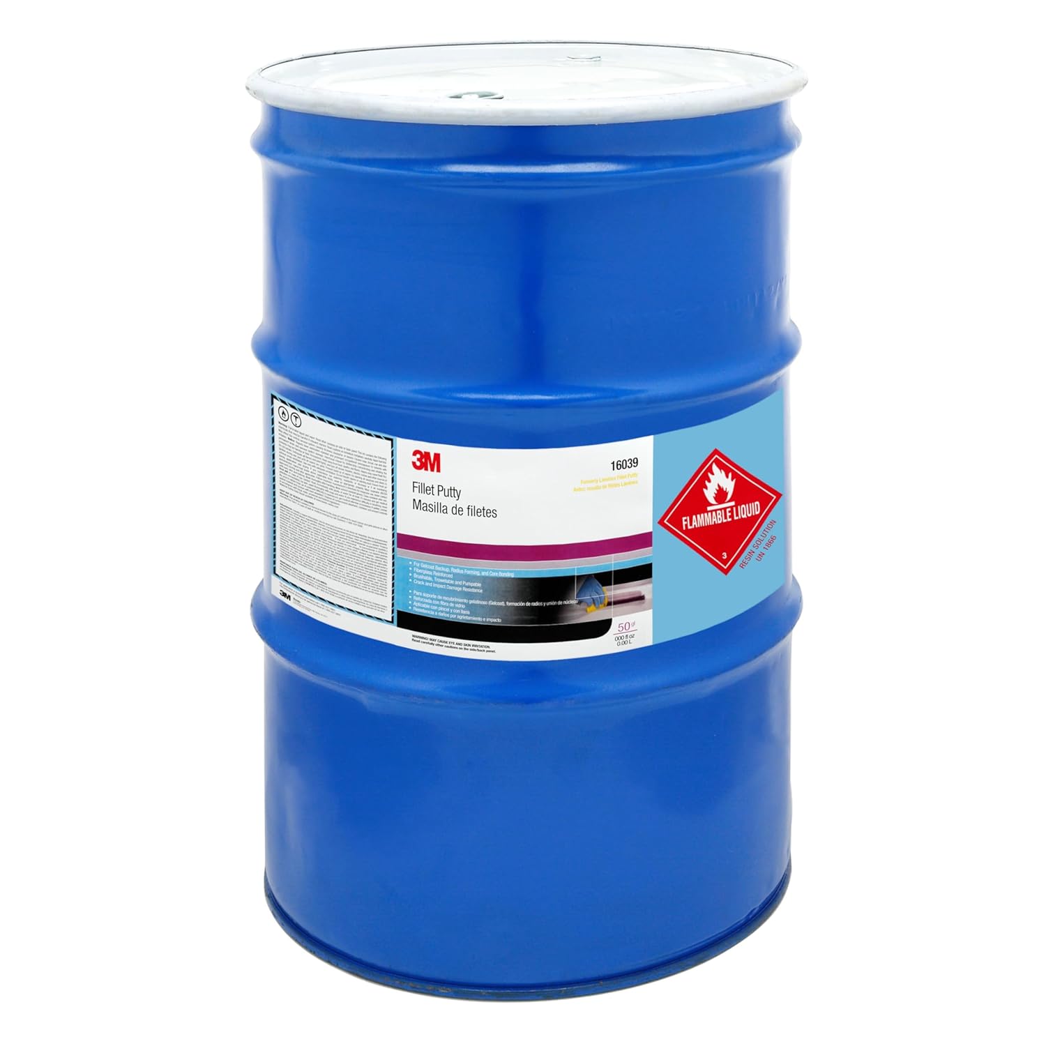 3M Fillet Putty 16035, Neutral, 5 Gallon (Pail), Drum