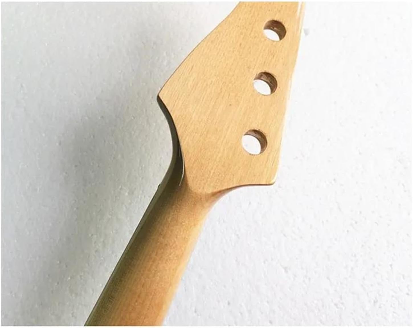 Replacement Guitar Neck 20 Frets Electric Bass Guitar Neck Glossy Paint Fretless Fingerboard No Have Frets Musical Instrument Accessories