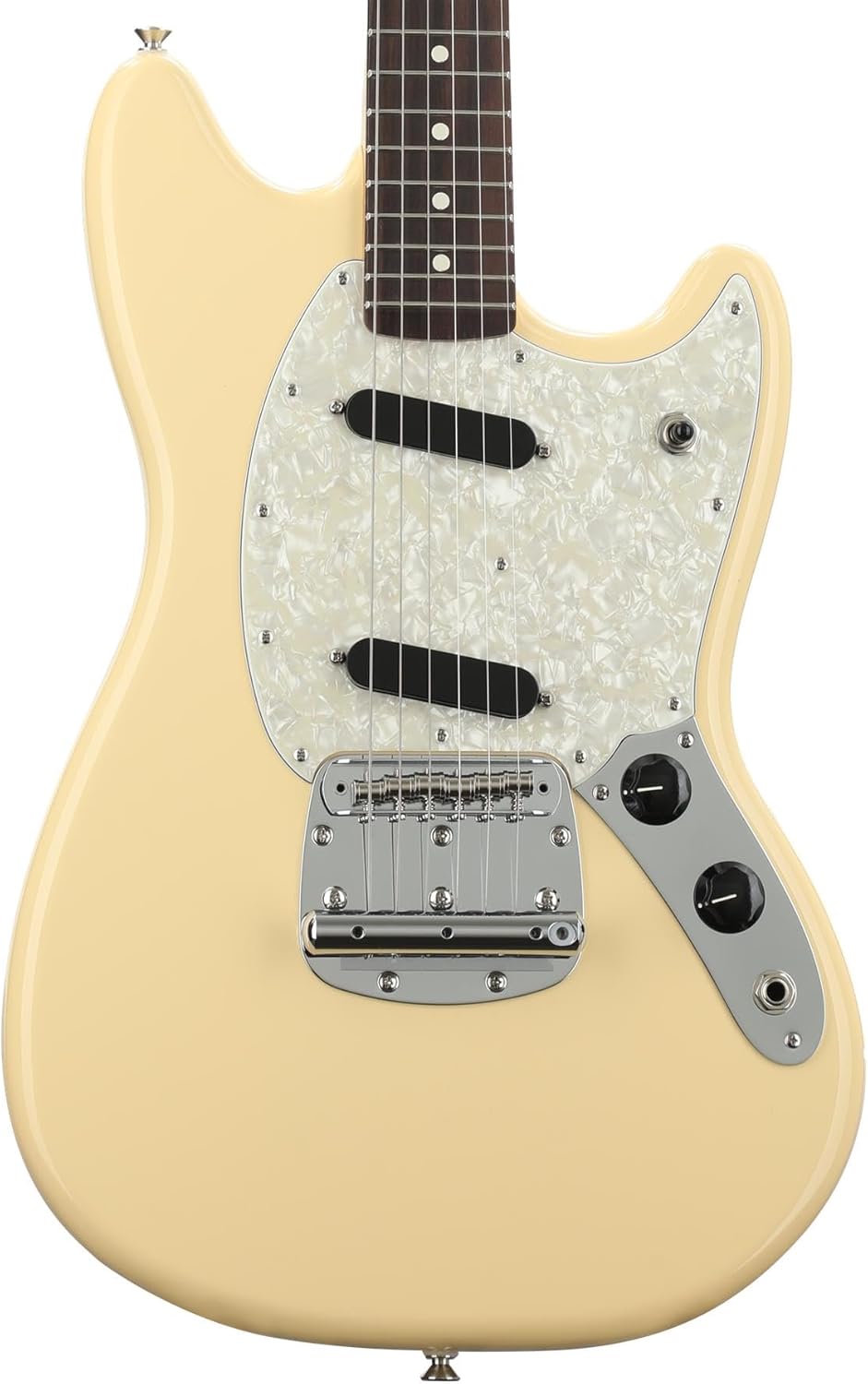 Fender American Performer Mustang - Vintage White with Rosewood Fingerboard