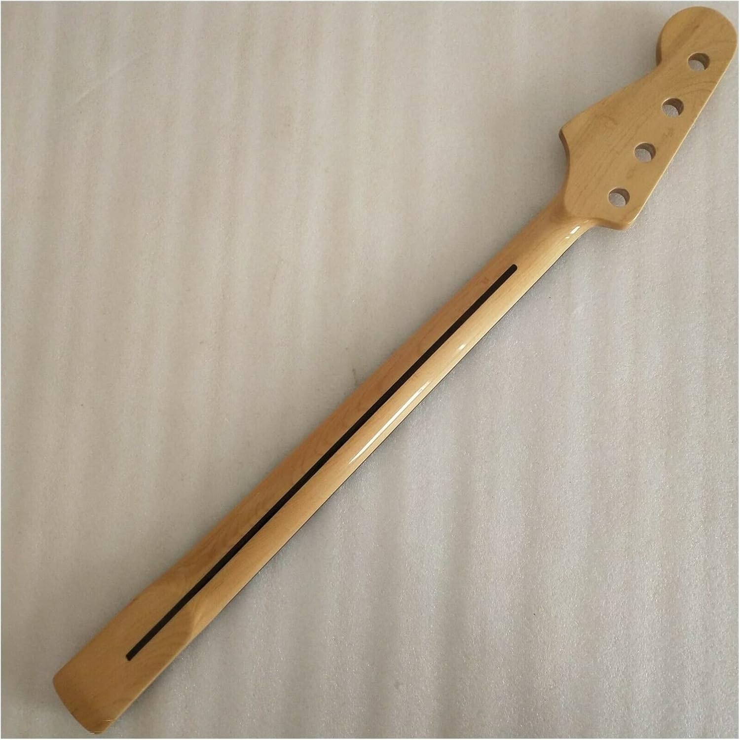 TSTS Fretless Maple 20 Fret Neck for Bass Guitar Neck Replacment 34 Inch Guitar ​Neck Replacement