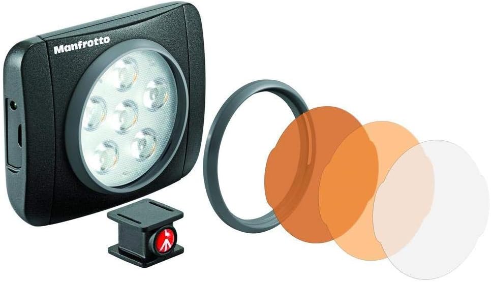 LUMIMUSE 6 LED Light and Accessories - Black