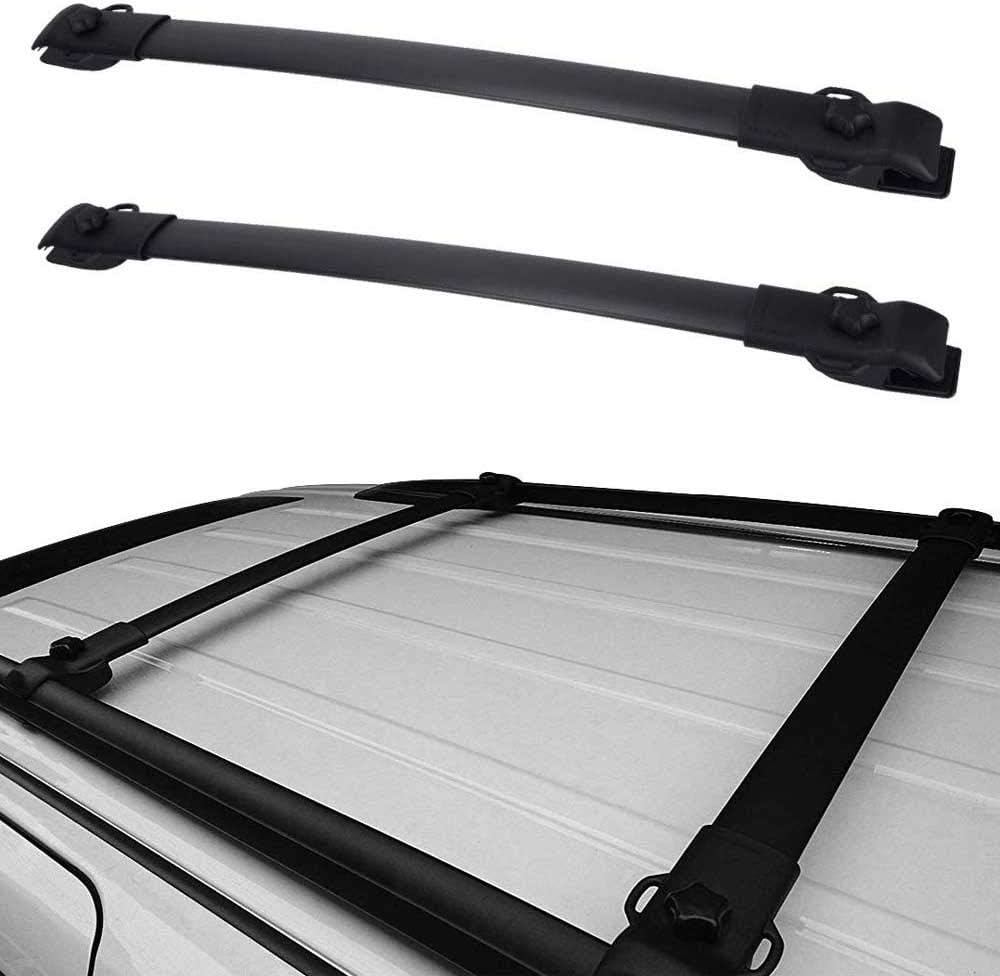Roof Rack Crossbars for 2011-2020 Toyota Sienna Top Rail Luggage Carrier OE Style Pair Set