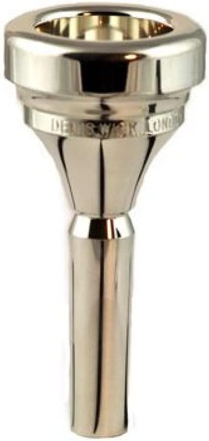 Denis Wick Tuba Classic Mouthpiece Silver Plated 4L | Large Shank Tuba Mouthpiece to Enhance Your Performance with Superior Sound | Mouthpiece for a Clear Tone and Precision | 30.5 x 6.9 x 8.27mm