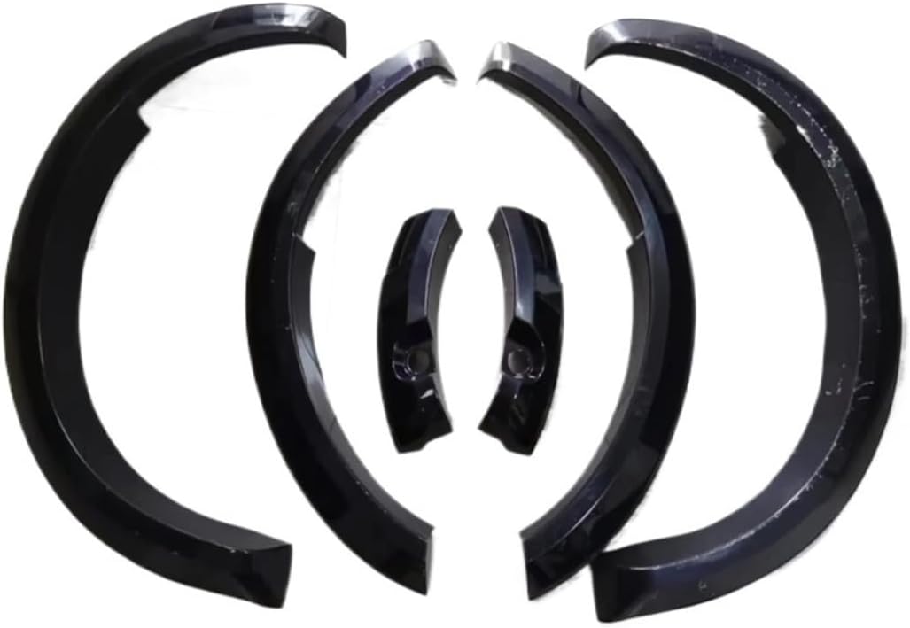 ABS Car Wheel Eyebrow Arc Ring Fender Wheel Arch Compatible For Ford Ranger XLT Stormtrak Wildtrak Sport 2022-2023(Stormtrak)
