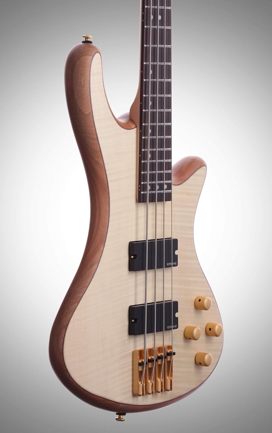 Schecter Stiletto Custom-4 Electric Bass (4 String, Natural Satin)
