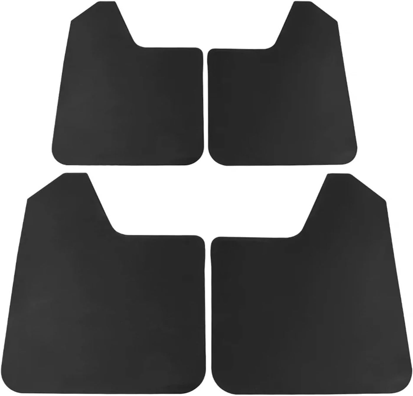 4pcs Mud Car Auto Pickup Truck Plastics Rigidity Sprayability Classic SUV Flaps Mudguards Splash Guards