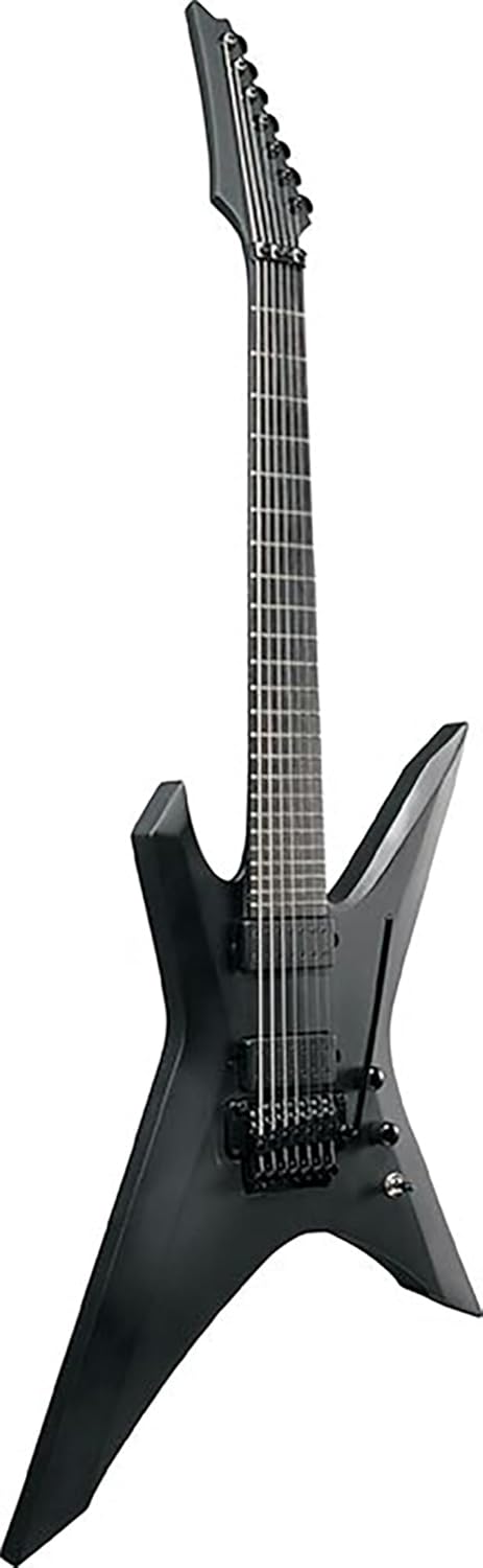 Ibanez XPTB720 X Iron Label 7-String Electric Guitar - Black Flat Bundle with Gig Bag, Tuner, Cable, Picks, Austin Bazaar Instructional DVD, and Polishing Cloth