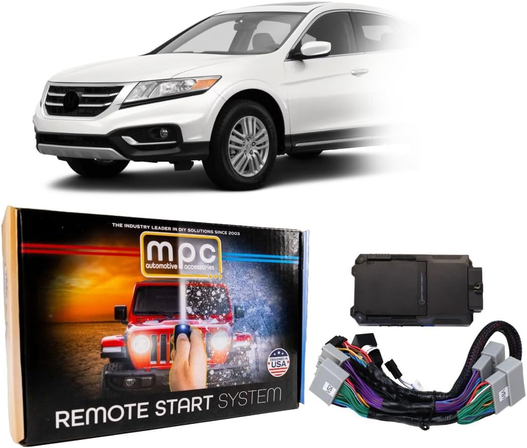 MPC Plug-n-Play Remote Start Compatible with Honda Accord Crosstour 2013-2015 - T-Harness - FlashLink Updater - Premier USA Tech Support