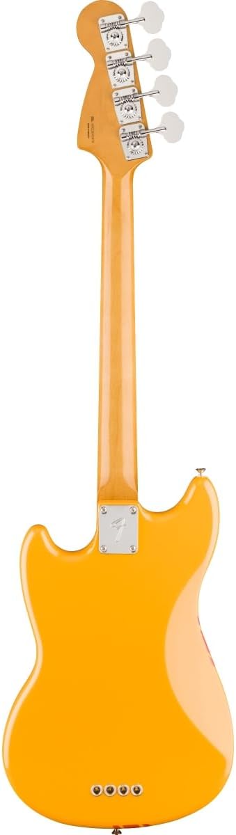 Fender Vintera II '70s Mustang Bass - Competition Orange with Rosewood Fingerboard