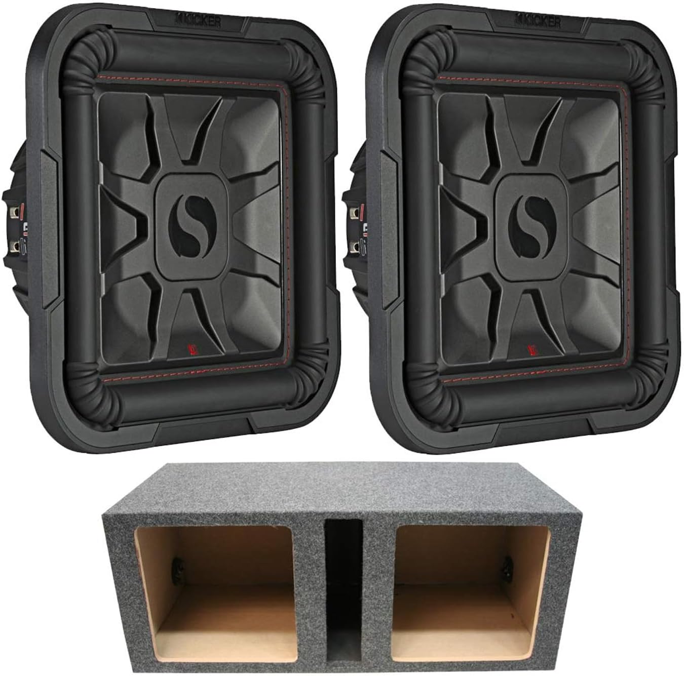 KICKER 46L7T104 Car Audio L7T Shallow Mount 10