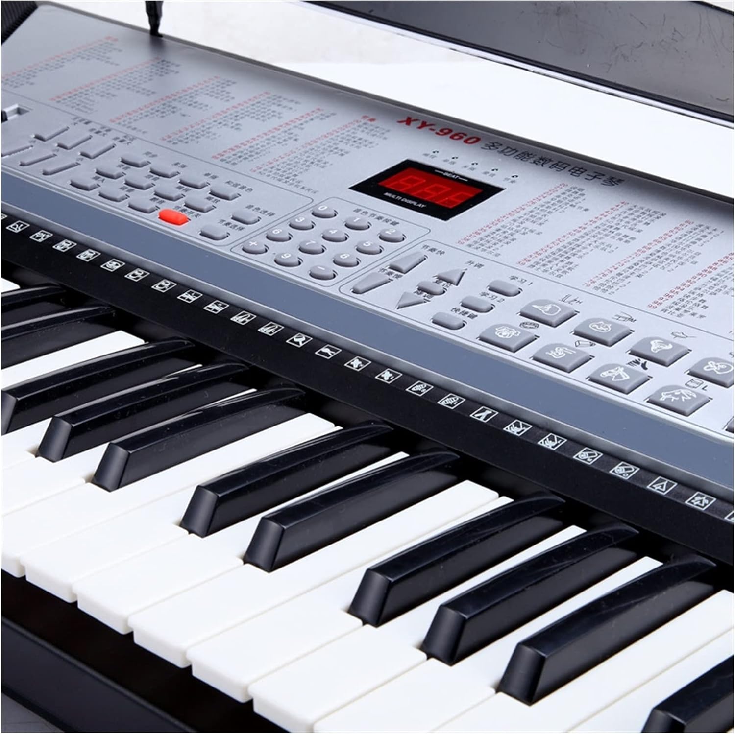 KESHUO Electric Keyboard Digital Keyboard 61-Key Standard Key Piano Keyboard