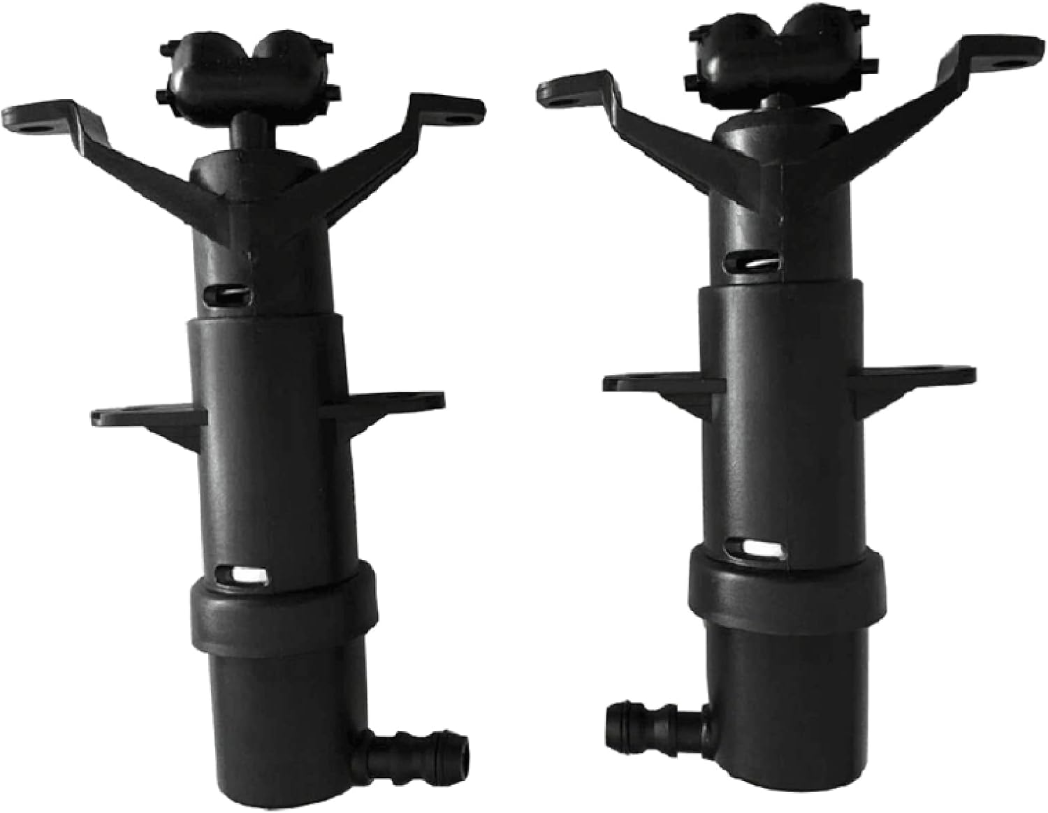 Headlight for 3 Series E46 1997-2006, Front Head Light Washer Nozzle and Jet Headlight Cleaning Water Spray Actuator Motor Pump 2pcs