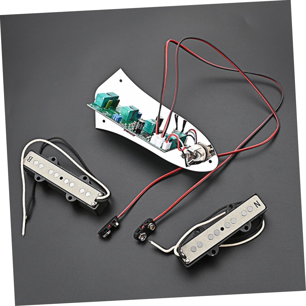 1set Bass Pickups String Bass Guitar Lightweight and Compact Design for Enhanced Sound Quality Construction
