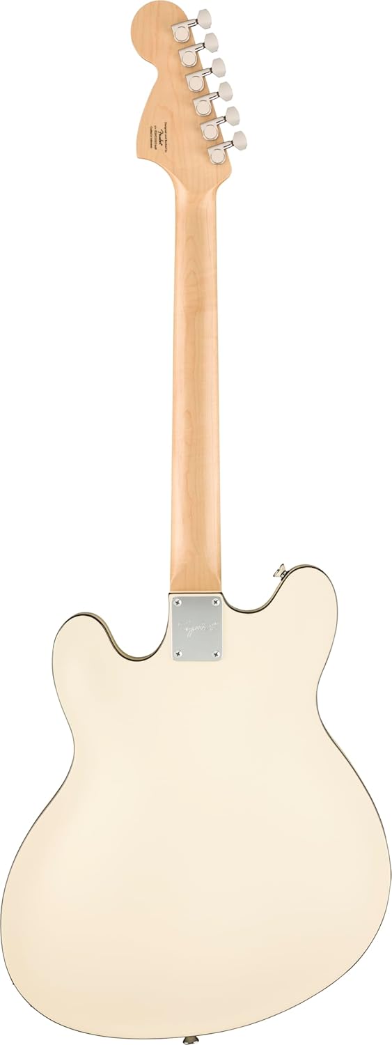 Fender Affinity Series Starcaster Deluxe, Laurel Fingerboard, Olympic White