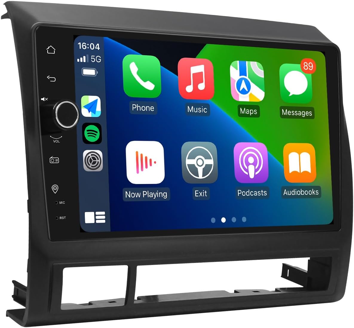 JOYING Car Radio for Toyota Tacoma 2005-2015 Android 13 Car Stereo 9 Inch Head Unit with Carplay & Android Auto, Mirror Link, GPS Navigation, Bluetooth, Volume Knob(JY-TT187N8)