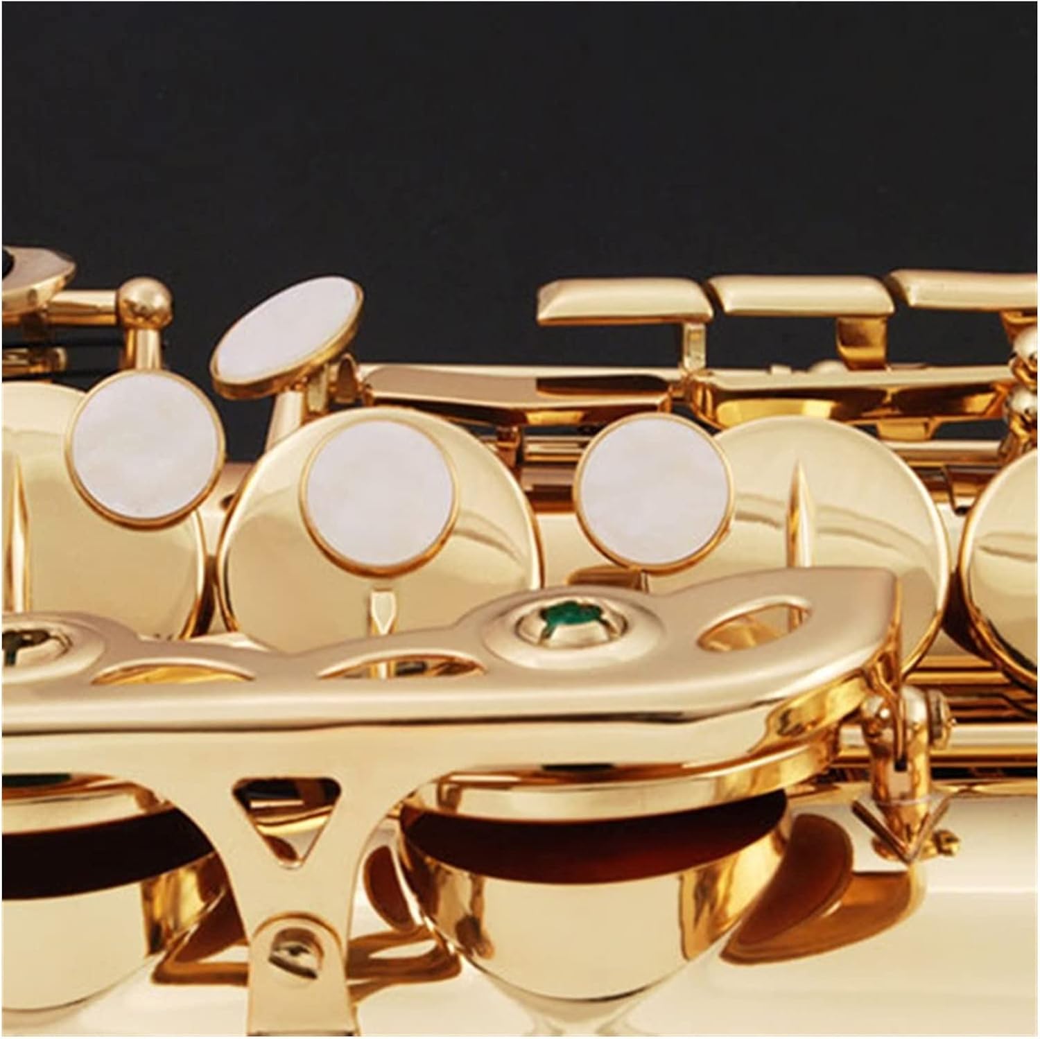 Alto Saxophone Tuba Primary Color Pearl Buckle E-Flat Saxophone/Wind Instrument