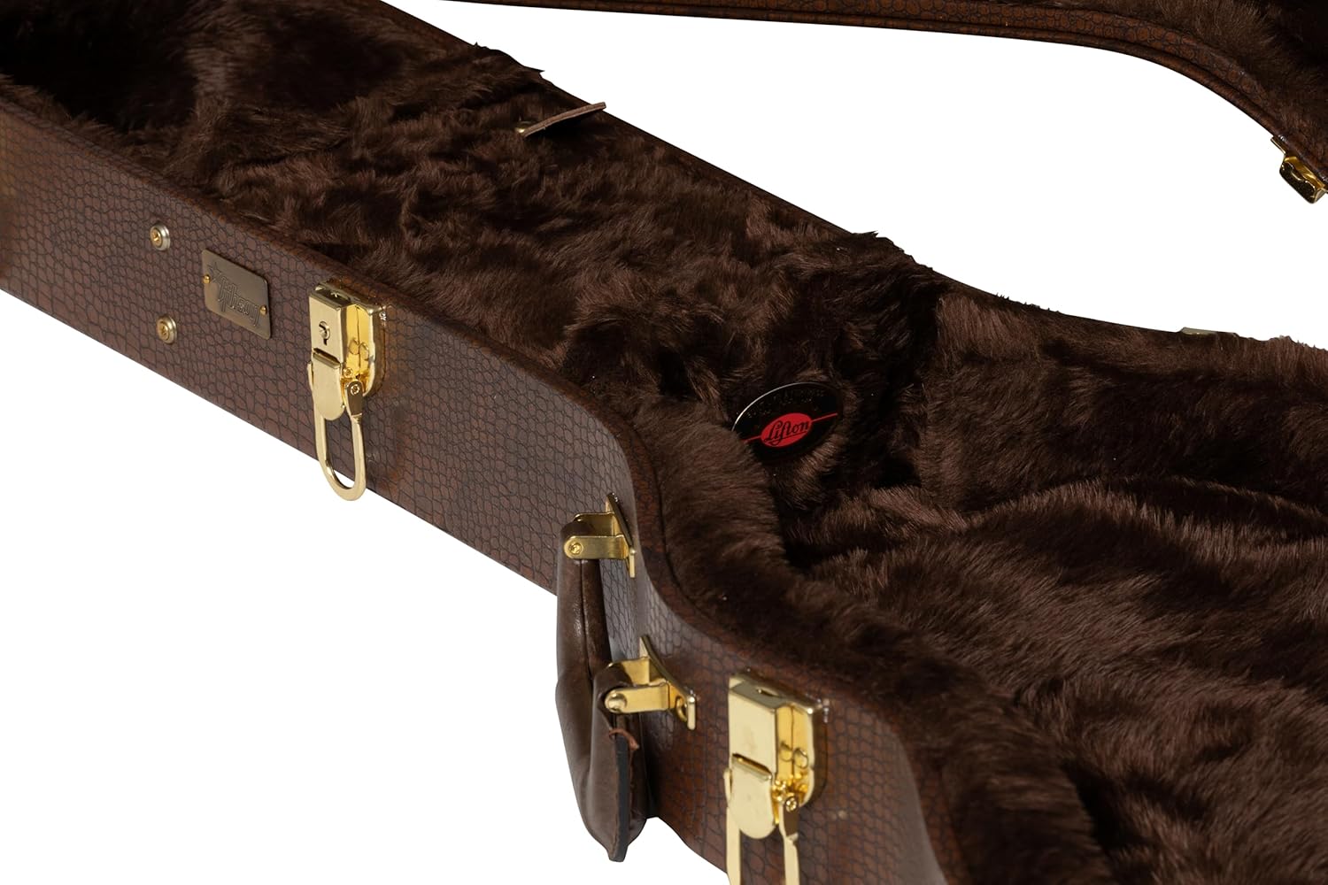 Lifton Historic Case for Les Paul Junior, Gator Skin