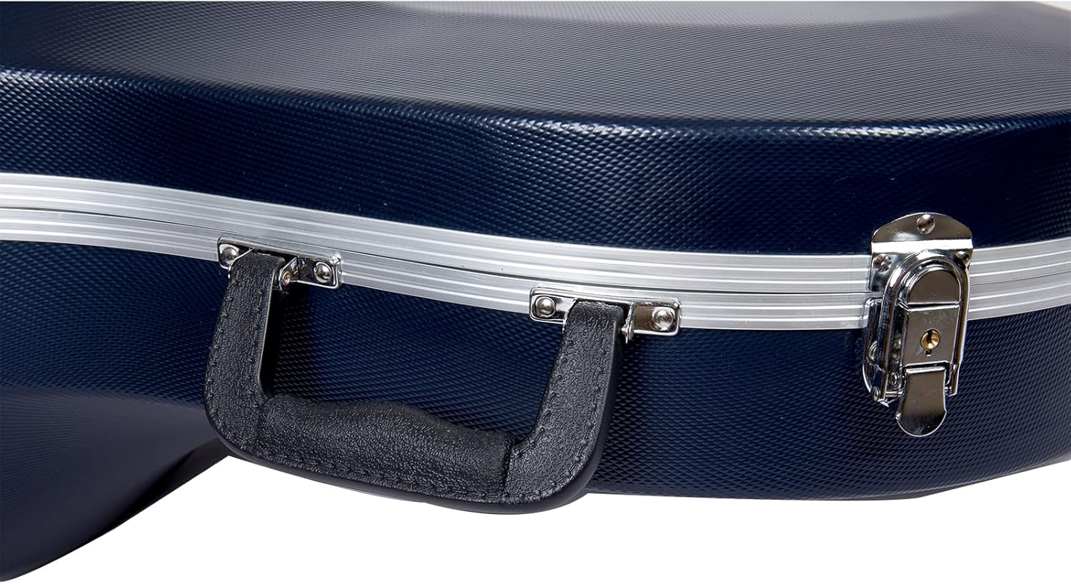 Crossrock ABS Hard-shell Case for French Horn with Single Shoulder Strap-Blue(CRA862FHBL)