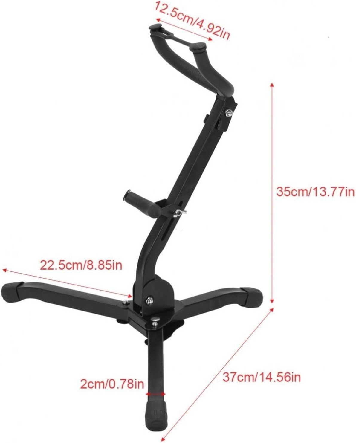 Sax Replacemen Set Foldable Alto Tenor Saxophone Stand Sax Tripod Holder for Musical Instrument Accessories Saxophone Accessories
